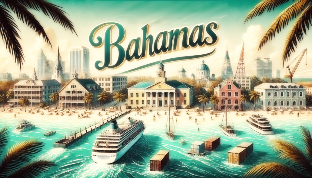 Umzug auf die Bahamas , Containerumzug auf die Bahamas, Container auf die Bahamas